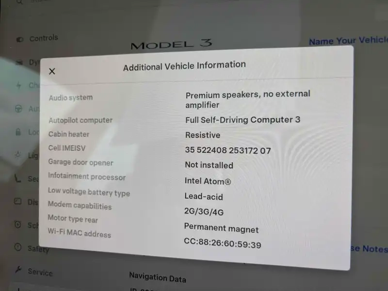 TESLA MODEL 3 STD RANGE PLUS Thumbnail 10