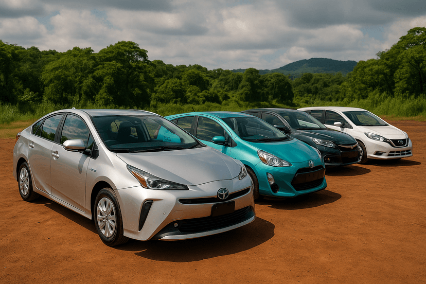 Top Affordable Hybrid Cars from Japan for Ugandan Buyers in 2024