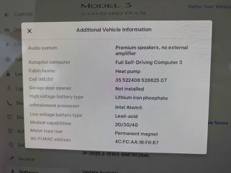 TESLA MODEL 3 STANDARD RANGE PLUS Image 7